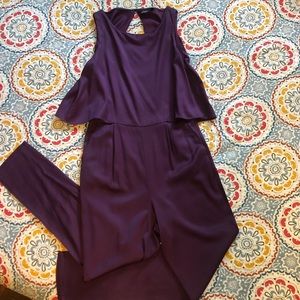 Purple Kate Spade Saturday Jumpsuit